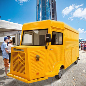 Camions de nourriture Citroen personnalisables pour la vente de café, de glaces, de hot-dogs et de nourriture avec équipement de cuisine complet en Chine, remorque de nourriture barbecue - Product Image 1