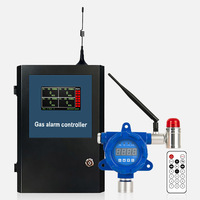 Detector de Gas Sulfuro de Hidrógeno Inalámbrico Fijo de Alta Calidad con Certificación ATEX HIREP GT-H10, Alarma Sonora y Luminosa, Precisión Estándar