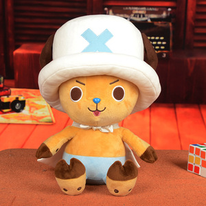 Juguetes de Peluche de Zoro, Sanji y Luffy al por Mayor, Juguete de Peluche de <span class=keywords><strong>Tony</strong></span> <span class=keywords><strong>Chopper</strong></span>, Colgante Kawaii de <span class=keywords><strong>Chopper</strong></span>, Peluche de 1 Pieza - Product Image 2