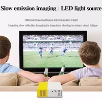 Projecteur de poche LCD YG300 1080P, 150 lumens, cinéma mobile/smartphone, multimédia USB, LED, films, entreprise, éducation