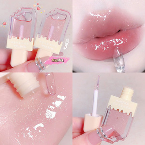 MAFFICK-brillo de labios popsicle, crema de hielo hidratante <span class=keywords><strong>con</strong></span> sabor a fruta, brillo de labios, cristal en capas, brillo de labios transparente - Product Image 5