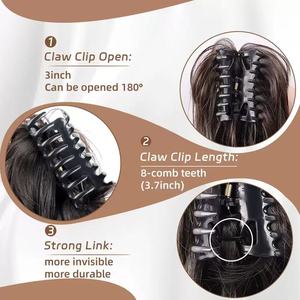 คลิปหนีบผมหางม้าแบบหนาฟู วิกผมใยสังเคราะห์แบบน้ำตก สำหรับผู้หญิง สวมใส่ได้ทุกวัน - Product Image 3