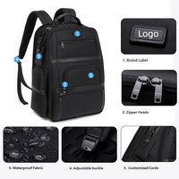 Sac à dos professionnel multifonctionnel en tissu Oxford, grande capacité, pour ordinateur portable 15,6 pouces, idéal pour les trajets quotidiens et les voyages – Offre Spéciale