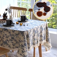 Nappe rectangulaire en polyester jacquard tissé, style nordique, multicolore, à motifs floraux, avec pompons, personnalisable en gros et écologique