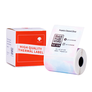 Autocollant de fabricant d'étiquettes en papier thermique auto-adhésif pour utilisation industrielle et artisanale sur <span class=keywords><strong>Phomemo</strong></span> M110 <span class=keywords><strong>M220</strong></span> M200 M120 - Product Image 2