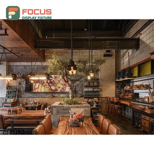 ตู้โชว์กาแฟสมัยใหม่ ผิวลามิเนตไม้ สำหรับร้านเบเกอรี่ ตู้โชว์ร้านกาแฟเชิงพาณิชย์ - Product Image 4