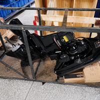 Système de propulsion marine YADAO ZT150A Stern Drive 115-160HP, rapport de transmission 1.55:1, inclinaison de 62 degrés pour yacht, bateau rapide, moteur in-bord