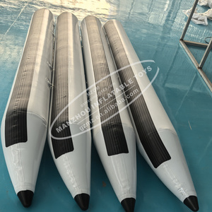 Bouée gonflable de tube de ponton de banane de PVC pour le vélo de bicyclette d'eau de bateau de pédale - Product Image 4