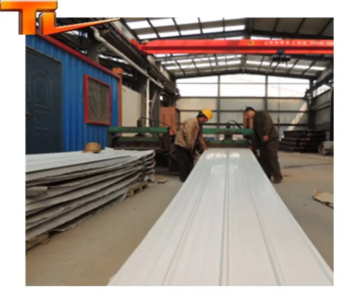 Chinese factory galvanized corrugated steel panel for warehouse workshop