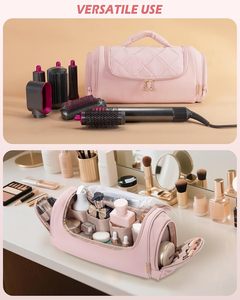Bolsa de Cosméticos de Viaje Colgante de Tela Oxford, Ligera e Impermeable, Organizador de Maquillaje con Bolsillos Transparentes, Estilo Moderno, Venta al Por Mayor de Fábrica - Product Image 6
