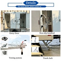 Promotion : Remorque WC Mobile 2 Postes à Essieu Unique avec Urinoir et Lavabo pour Événements Extérieurs et Chantiers de Construction
