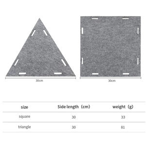 Felt House al coperto e Tunnel gattino annoiato giocattoli per animali domestici in feltro per animali domestici Cave Cubby per gatti e cani di piccola taglia - Product Image 2