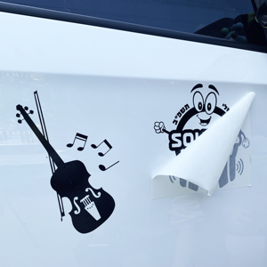 Không thấm nước UV kháng xe chuyển amine xe đề can tùy chỉnh Vinyl Chrome chết cắt cửa sổ xe dán cho 3D xe DECAL - Product Image 5