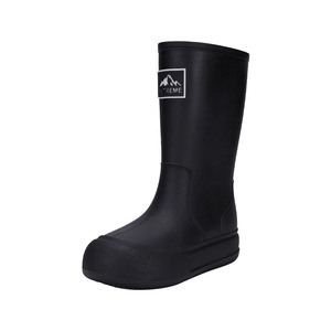 Botas de Lluvia Unisex para las Cuatro Estaciones, Botines Impermeables de PVC, Zapatos de Goma Antideslizantes para el Trabajo - Product Image 1