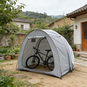 Tente de rangement <span class=keywords><strong>pour</strong></span> vélo tout temps de qualité supérieure, tissu Oxford résistant et imperméable <span class=keywords><strong>pour</strong></span> garage extérieur et <span class=keywords><strong>abri</strong></span> <span class=keywords><strong>pour</strong></span> équipement de jardin - Product Image 1