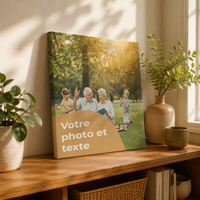 Impression sur toile personnalisée, art mural sur toile, 30 x 30 cm, impression d'image moderne pour la maison, le bureau, le studio, cadeau