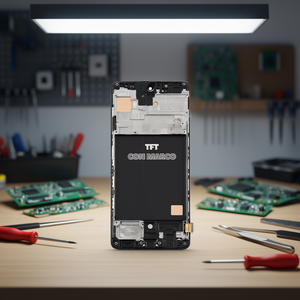 Écran tactile LCD TFT noir avec châssis pour Samsung Galaxy A51 A515 – Remplacement d'écran de téléphone portable - Product Image 3