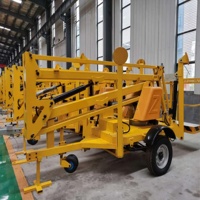 2025 Tendance 14m Remorque Boom Lift Grue de remorquage Chargeur hydraulique