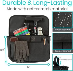 Bolsa para sillas de ruedas de nuevo diseño personalizada, bolsa trasera para sillas de ruedas de poliéster, bolsa de transporte para sillas de ruedas - Product Image 3