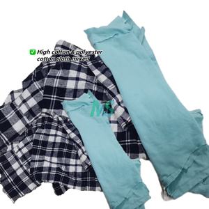 Mixed Colored 100% Cotton Trapo <b>Industrial</b> T-shirt Rags <b>Industrial</b> Rag <b>Wiping</b> Used Rags for Cleaning - Product Image 2