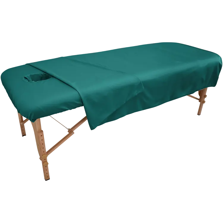 3Set Bettdecken Massage behandlung Tischdecke Polyester Kosmetik Salon Blatt Profession elle SPA Blätter mit Loch atmungsaktiv