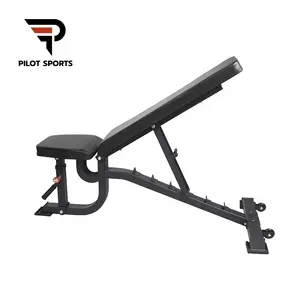 PILOT SPORTS Gym fitness equipment commercial gym bench adjustable gym sit up bench exercise adjustable weight bench