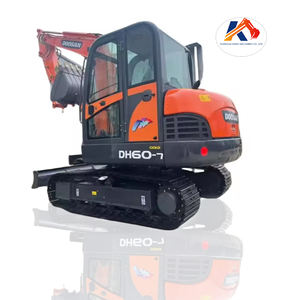 Excavadora Doosan DH60-7 de Segunda Mano, Fuerte y de Fácil Mantenimiento, en Buenas Condiciones, Original DH70 DH80 DH90 - Product Image 1