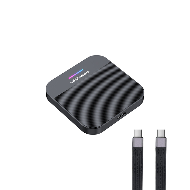 Portable Small Size Aluminum Hard Disk SSD With RGB M.2 Nvme PCIe M.2 SSD USB3.2 Type C 20gbps 256GB 512GB 1TB 2TB 4TB
