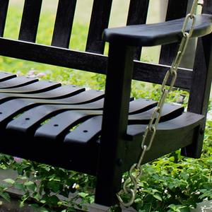 Di legno Nero Giardino Esterno In Metallo Portico <span class=keywords><strong>Altalena</strong></span> Imposta Adulti Panca <span class=keywords><strong>con</strong></span> <span class=keywords><strong>Catena</strong></span> - Product Image 3