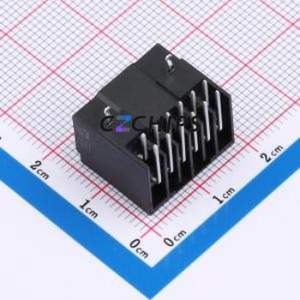 560CBG-001H141PT000 Wire-to-Board Pin Header Bent Lead Through Hole,P=2.5mm Connector 2x6P 2.5mm Right Angle Insert 12P - Product Image 2