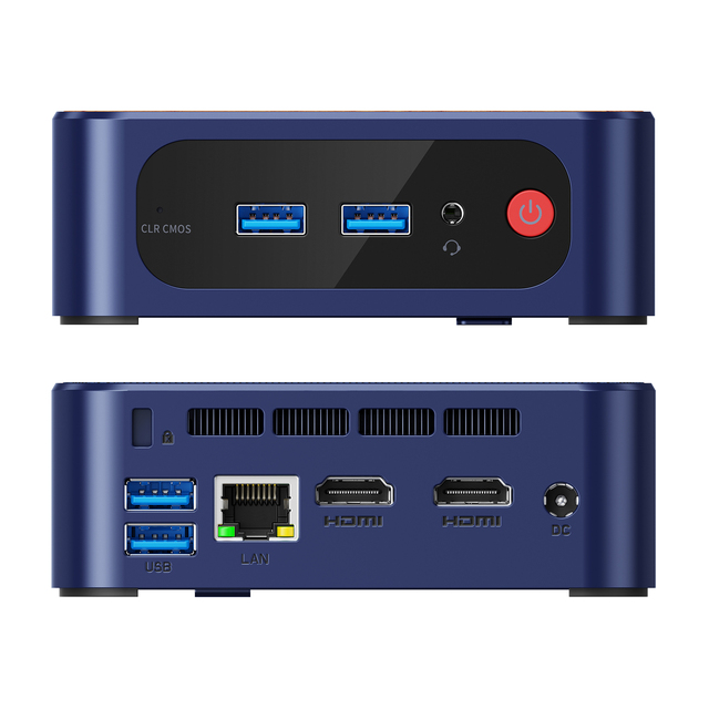 Mini PC Intel N150 CPU 8GB 16GB DDR4 RAM M.2 SATA SSD Low Power Mini Desktop PC 7/24 Home Server for Windows 11 Pro /Linux