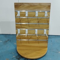 Support de présentation rotatif en bois pour gants et chaussettes, pour comptoir de magasin de détail