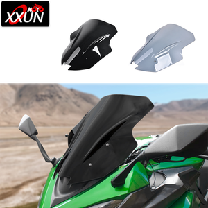 Déflecteur de pare-brise de moto XXUN pour Kawasaki <span class=keywords><strong>Z1000SX</strong></span> 2017 2018 <span class=keywords><strong>2019</strong></span> Ninja 1000XS 2020 2021 2022 2023 Pare-brise pare-brise - Product Image 1