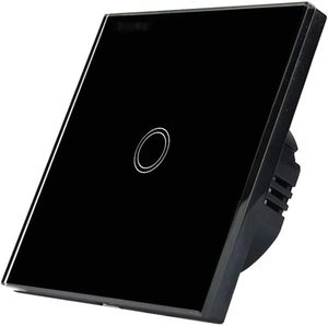 Interruptor Inteligente WIFI con Certificación CE RoHS, Estándar Europeo, Pantalla Táctil de Vidrio Templado, Hogar Inteligente, 1/2/3/4 Botones - Product Image 1