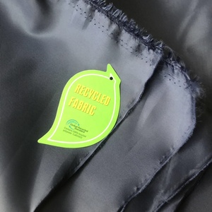 Giá thấp tái chế Nhựa 190t 100% <span class=keywords><strong>Polyester</strong></span> <span class=keywords><strong>taffeta</strong></span> tái chế sợi sinh thái thân thiện rPet 210T <span class=keywords><strong>polyester</strong></span> lót vải - Product Image 1