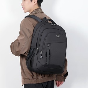 New Trendy <b>Waterproof</b> Polyester Zipper <b>Backpack</b> Fashionable Personality Durable Wear-resistant Versatile Large Capacity 20-36L - Product Image 3