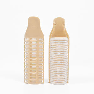 UUYP señora elegante doble capa DIY rizos naturales rodillos para el cabello esponjosos rizos superiores 2 uds rodillos de plástico para el cabello Clips <span class=keywords><strong>a</strong></span> un precio - Product Image 4