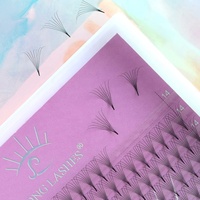 Extensions de cils synthétiques coréens PBT super doux, faits à la main, style russe, pour professionnels – Meilleures ventes