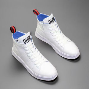 Trendy Men High <b>Top</b> Sneakers Korean Style Casual Board Shoes Height Increasing - Product Image 1
