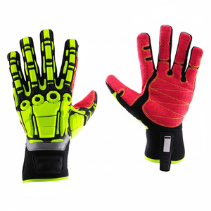 Vêtements de sécurité pour champs pétrolifères à haut risque Impact TPR Gants de travail mécaniques - Product Image 1