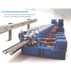 Highway Express Leitplanke Zaun Crash Rolling Forming Maschinen Verkehrs sicherheit Leitplanke Herstellungs maschine - Product Image 6