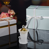 Pembakar Dupa Desain Angsa Modern Kristal Vas Lantai/Dinding Dekorasi Rumah Kotak Hadiah Natal Ramadan