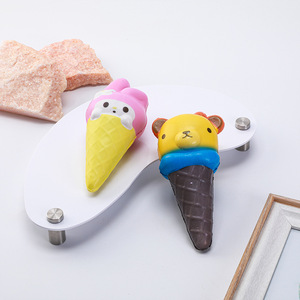High Appearance PU Cute Ice Cream Cone Shape Simulation Slow Rebound <b>Squishy</b> Stress Relief Squeeze Toy - Product Image 3