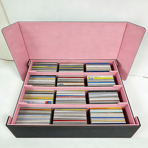 กล่องใส่การ์ดหนัง PU ขายส่ง ทนทานต่อการสึกหรอ รับทำโลโก้ สำหรับเกม TCG Warhammer และเกมกระดาน - Product Image 1