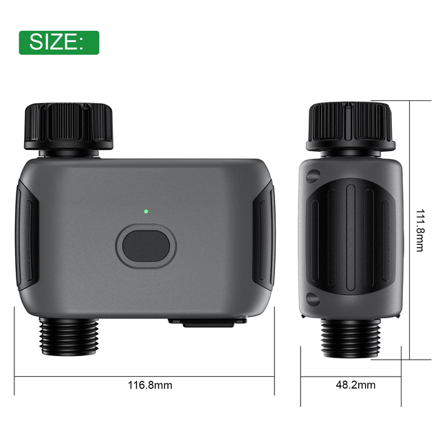 New Long-lasting Smart Watering Timer with App Suitable for Backyard Farms