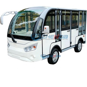 รถบัสท่องเที่ยวแบบปิดคุณภาพสูงขายดี รถชมวิวไฟฟ้าแบบหลายที่นั่งปรับแต่งได้ - Product Image 4