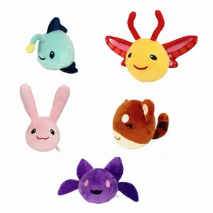 Slime Rancher 2 Slime Rancher Cute Action Figure Plush toy bat butterfly raccoon whale rabbit doll cushion