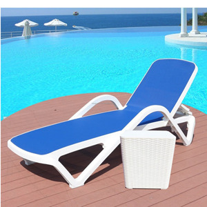 Prezzo di fabbrica lettini prendisole in plastica sdraio prendisole spiaggia lettino per hotel di lusso/resort/ville piscine - Product Image 6
