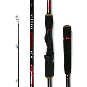 <span class=keywords><strong>Canne</strong></span> à pêche OEM en fibre de carbone à action rapide 2,44m 2,76m 3,03m pour la pêche au bar, au <span class=keywords><strong>dorade</strong></span>, à la carpe et au snapper - Utilisation en eau douce et en eau salée - Product Image 1