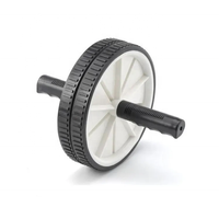 Roue abdominale double pour exercices abdominaux, salle de sport à domicile, bureau, roue abdominale